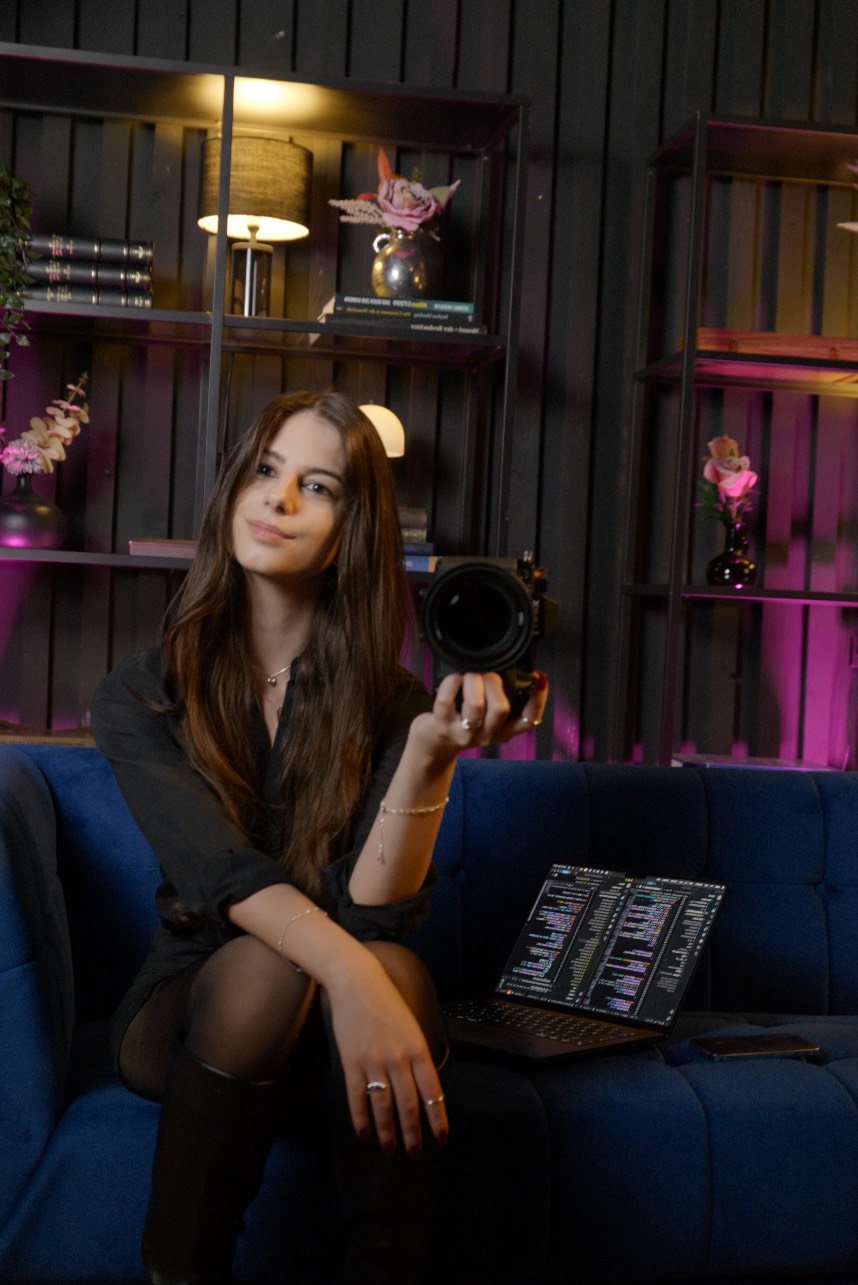 Lika Kandel im VOXE-Studio in Augsburg
